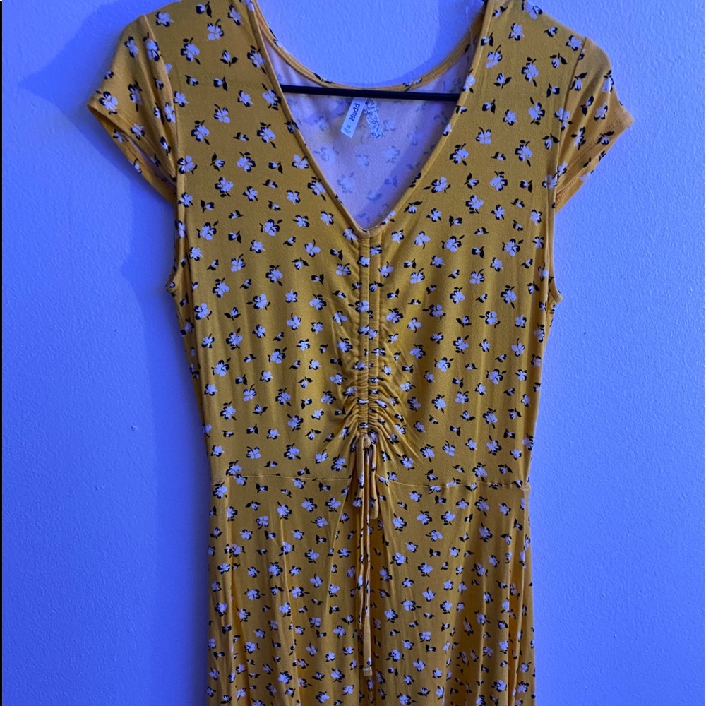 Bright Yellow Dress